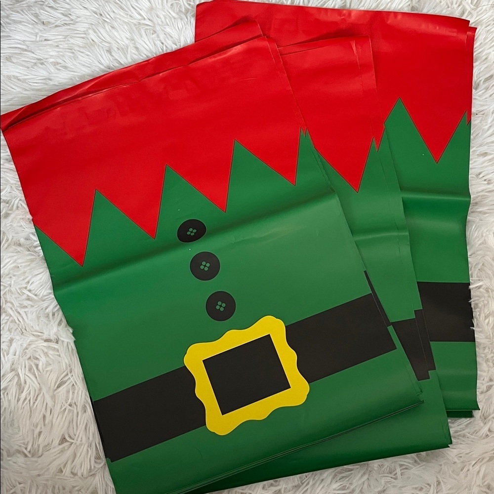 15 pcs Elf-Themed Poly Mailers - Picture 2 of 2